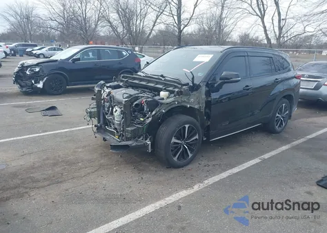 2021 Toyota Highlander Xse из США, поврежденный, VIN 5TDLZRBH2MS084044